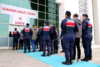 Karaman'da 4 Aranan Şahıs Yakalandı ve Tutuklandı