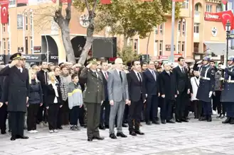 Atatürk Anma Töreni Karaman'da Gerçekleştirildi