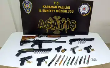 Karaman'da 54 Gözaltı: Büyük Asayiş Operasyonu
