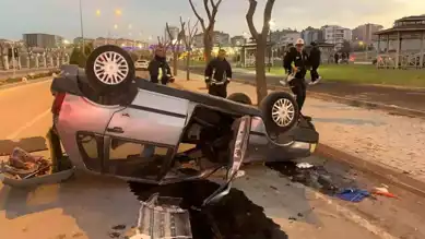 Şehir Merkezinde Trafik Kazası: Sürücü Yaralandı