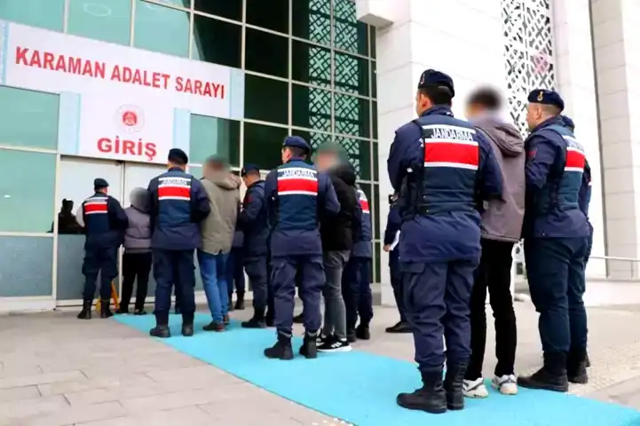 Karaman'da 4 Aranan Şahıs Yakalandı ve Tutuklandı