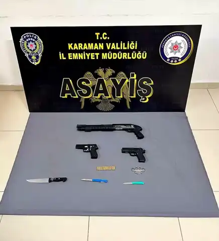 Karaman'da 43 Şüpheli Gözaltında!