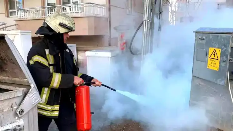 Karaman'da Elektrik Yangını: Korkulu Anlar